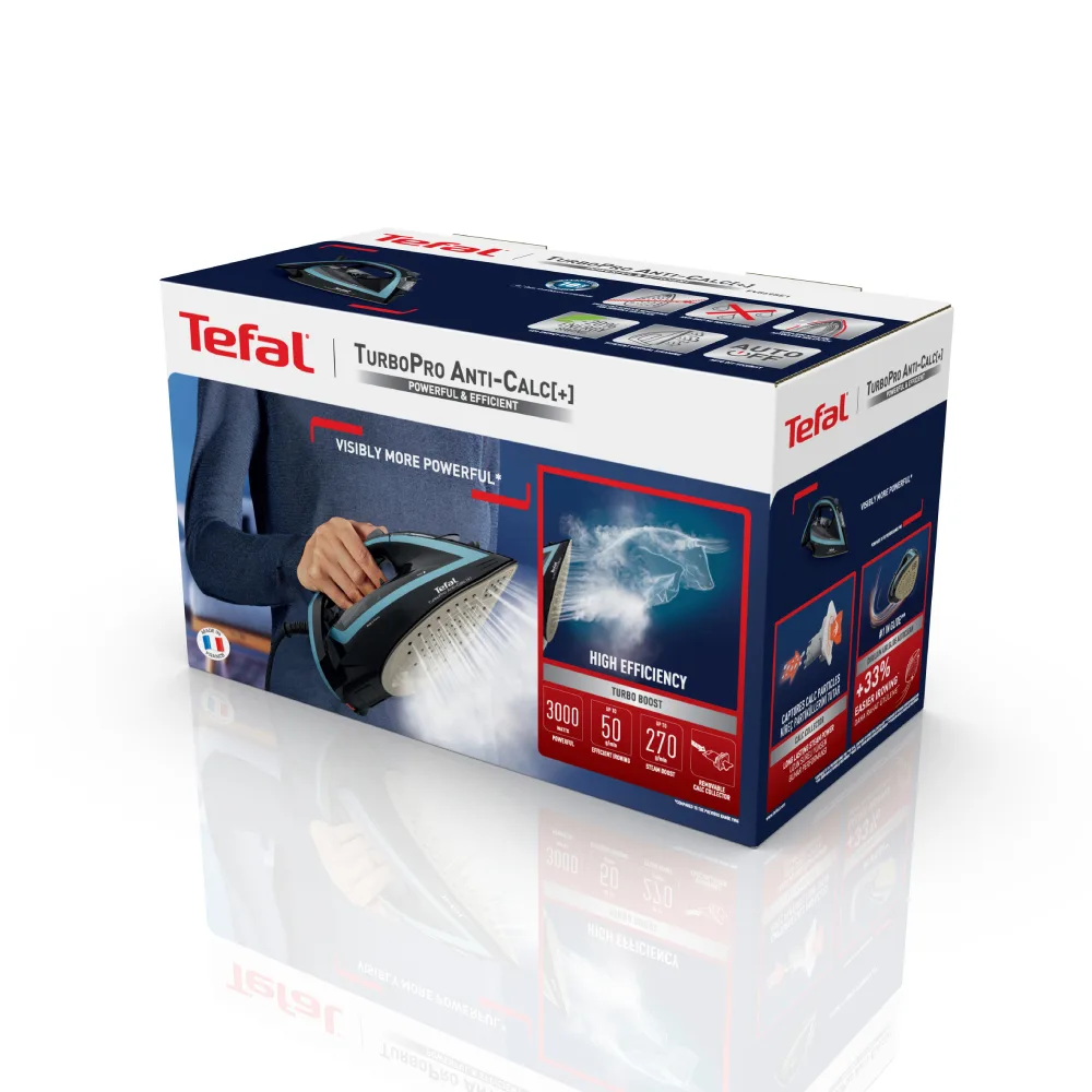 Утюг Tefal Turbo Pro FV5695 Kireç Avcısı